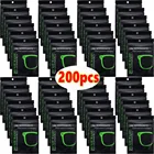 200 шт.упаковка, многоразовые салфетки от запотевания очков