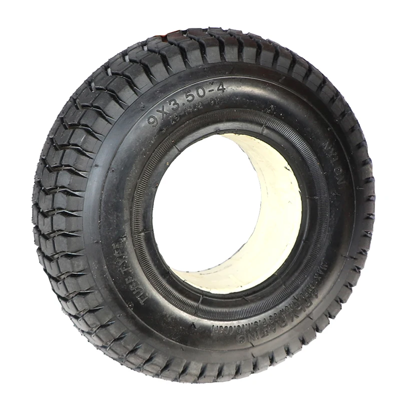 

9x3.5-4 No-inflation Solid Tire 9 *3.50-4 Inch Tyre of Electric Small Surfing Four-Wheel Skateboard Beach Car wheel