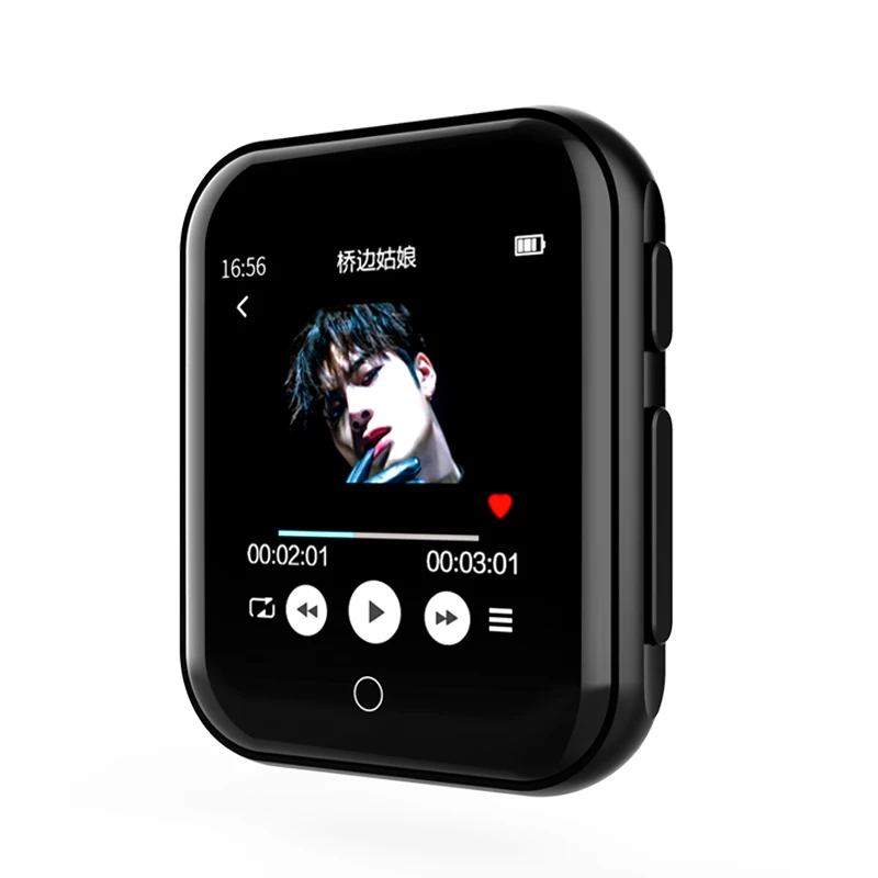 2021 Bluetooth MP3 плеер RUIZU M8 полный сенсорный Экран 8 ГБ переносной мини спортивный