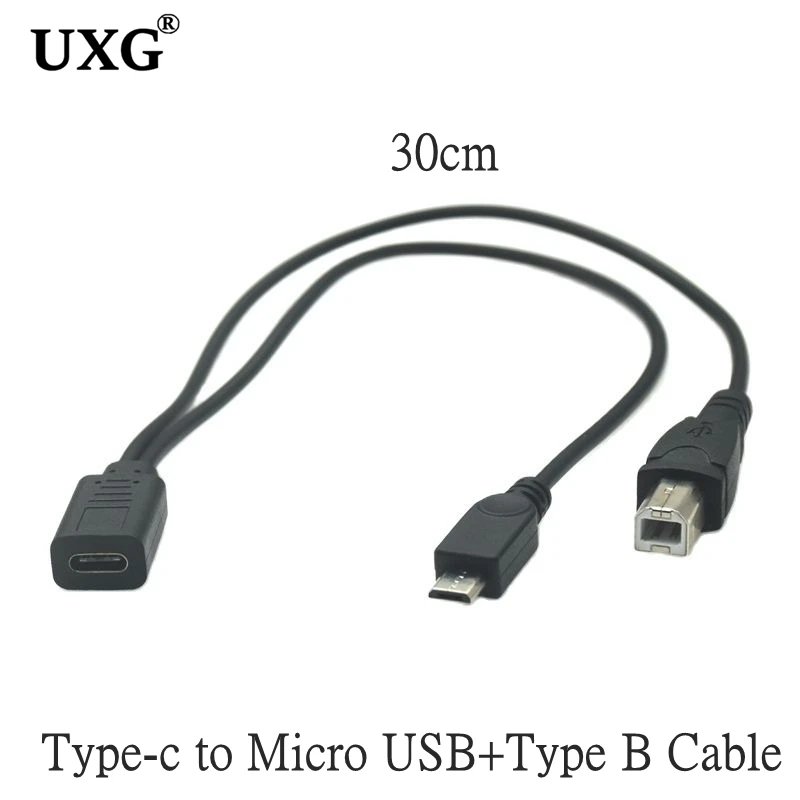 Кабель-Переходник USB 3 1/Micro 1 гнездо на Micro/Mini | Компьютеры и офис