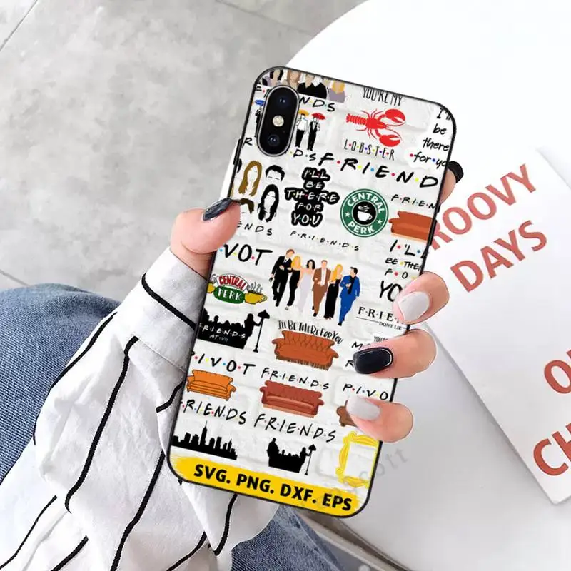 

Central Perk Friends tv showluxury shell Phone Case for iPhone 11 12 pro XS MAX 8 7 6 6S Plus X 5S SE 2020 XR mobile cover