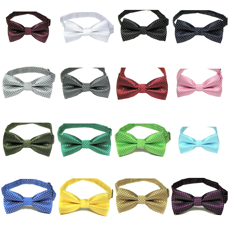 

Boy New Good Quality Bowtie For Men Women Banquet Wedding Party Groom Bow Tie Butterfly Knot Black Red White Mens Bowties