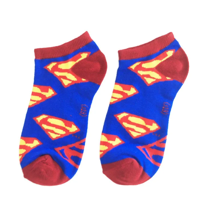 Новинка уличные носки в стиле Харадзюку с изображением супергероев из аниме