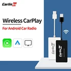 Carlinkit автомобильное воспроизведение USB Smart Link Apple CarPlay донгл мини USB Android авто для Android навигатор плеер AriPlay карта музыка