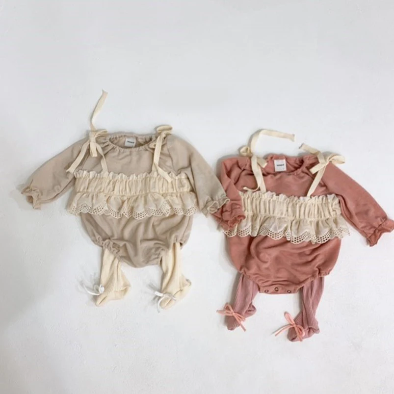 Детские колготки с милым бантом из хлопка для девочек.