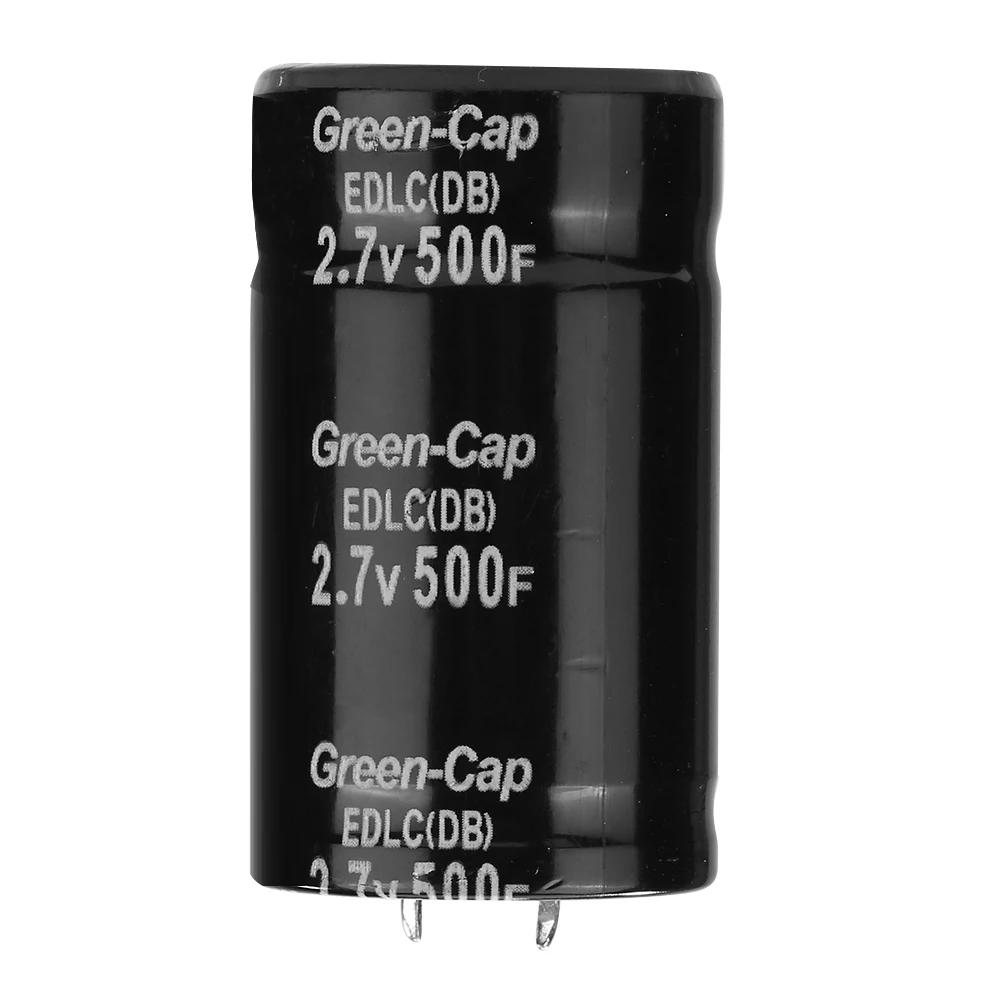 Суперфарад конденсатор 2 7 в 500F электролитический широкий диапазон применения