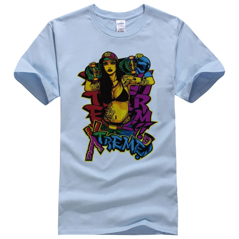 Футболка женская с коротким рукавом и 3D-графикой в стиле Харадзюку |