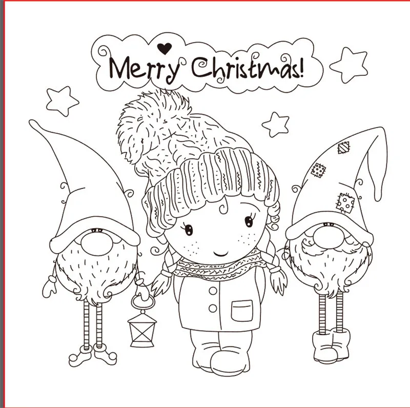 10x10 милое для маленьких девочек прозрачный штампы Скрапбукинг набор сделай сам