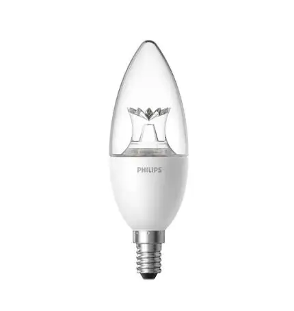 New Original Xiaomi Smart Candle Shape LED Lamp E14 Bulb light 3.5W 0.1A 220-240V 50/60Hz Wifi Remote Control by Mi home App D5 - Цвет: crystal version