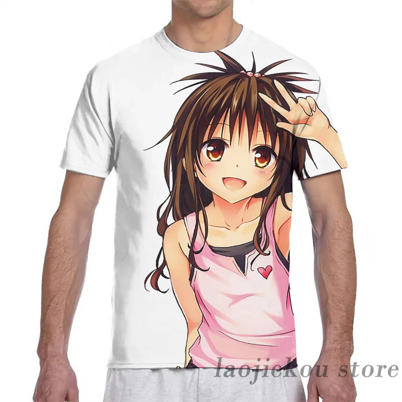 Mikan Yuuki Kawaii Мужская футболка для женщин с принтом модная девочек топы мальчиков