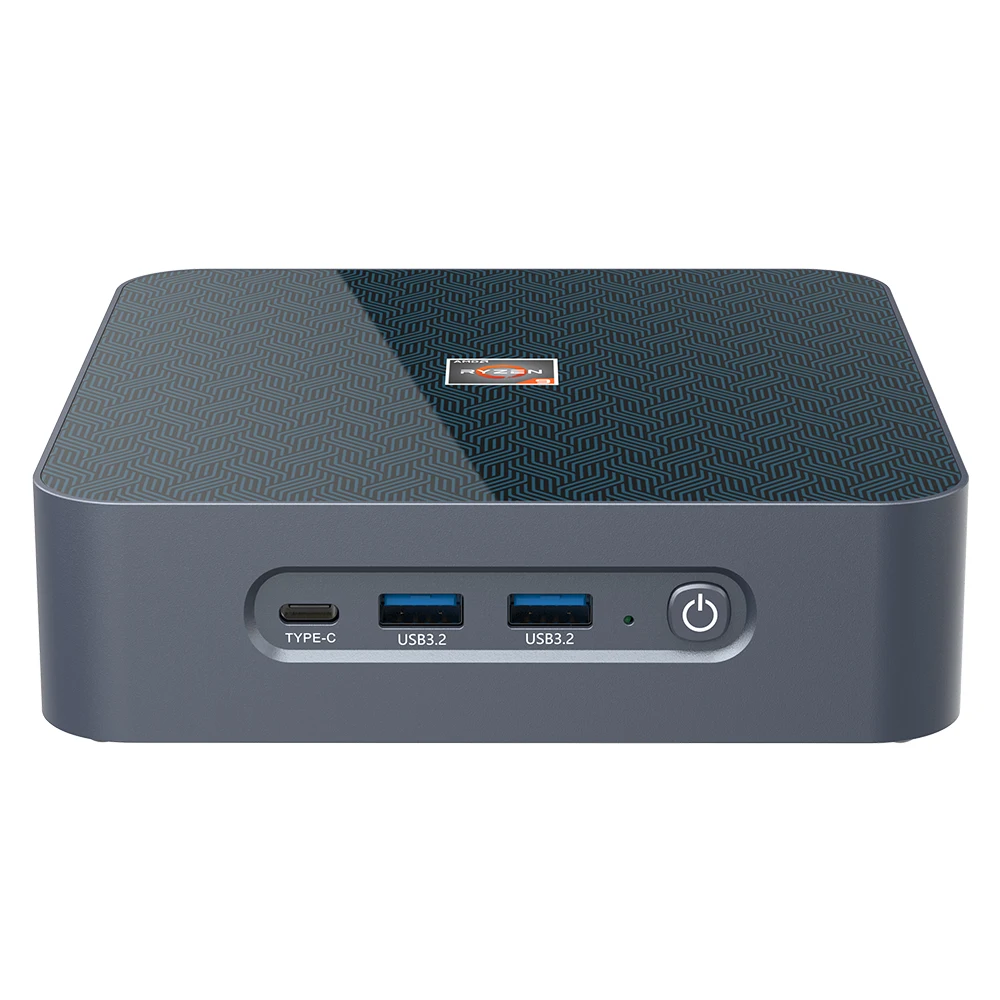 Новый мини-ПК AMD Ryzen R7 5800U Windows 11/10 TPM2.0 Dual LAN NVMe SSD Vega Графический игровой ПК HD DP Type-C WiFi