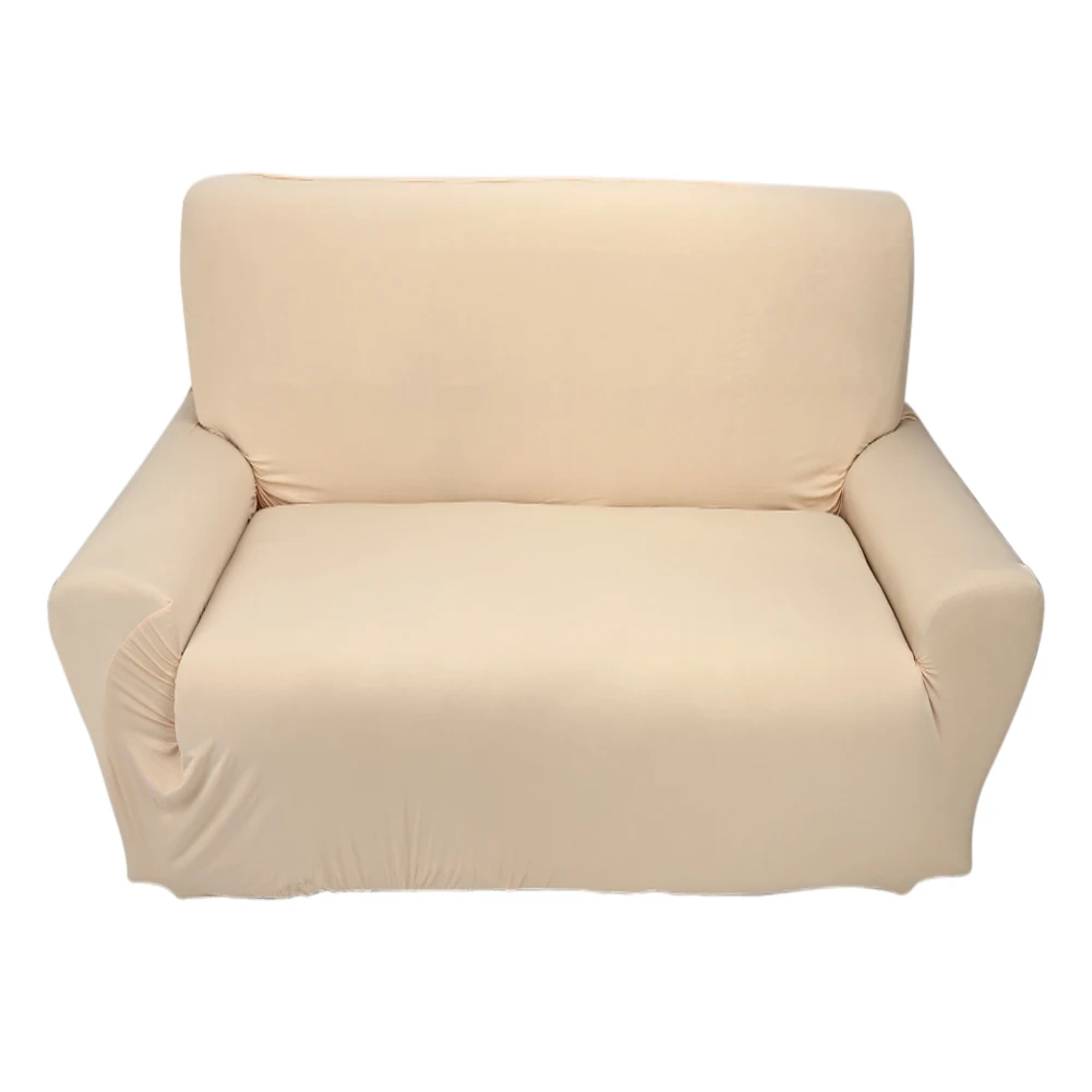 Чехол для дивана на 2 места эластичная защита стула с 6 губчатыми стержнями широко
