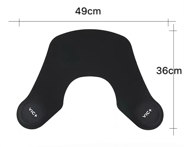 Парикмахерский ошейник для стрижки волос черный парикмахерский резиновый