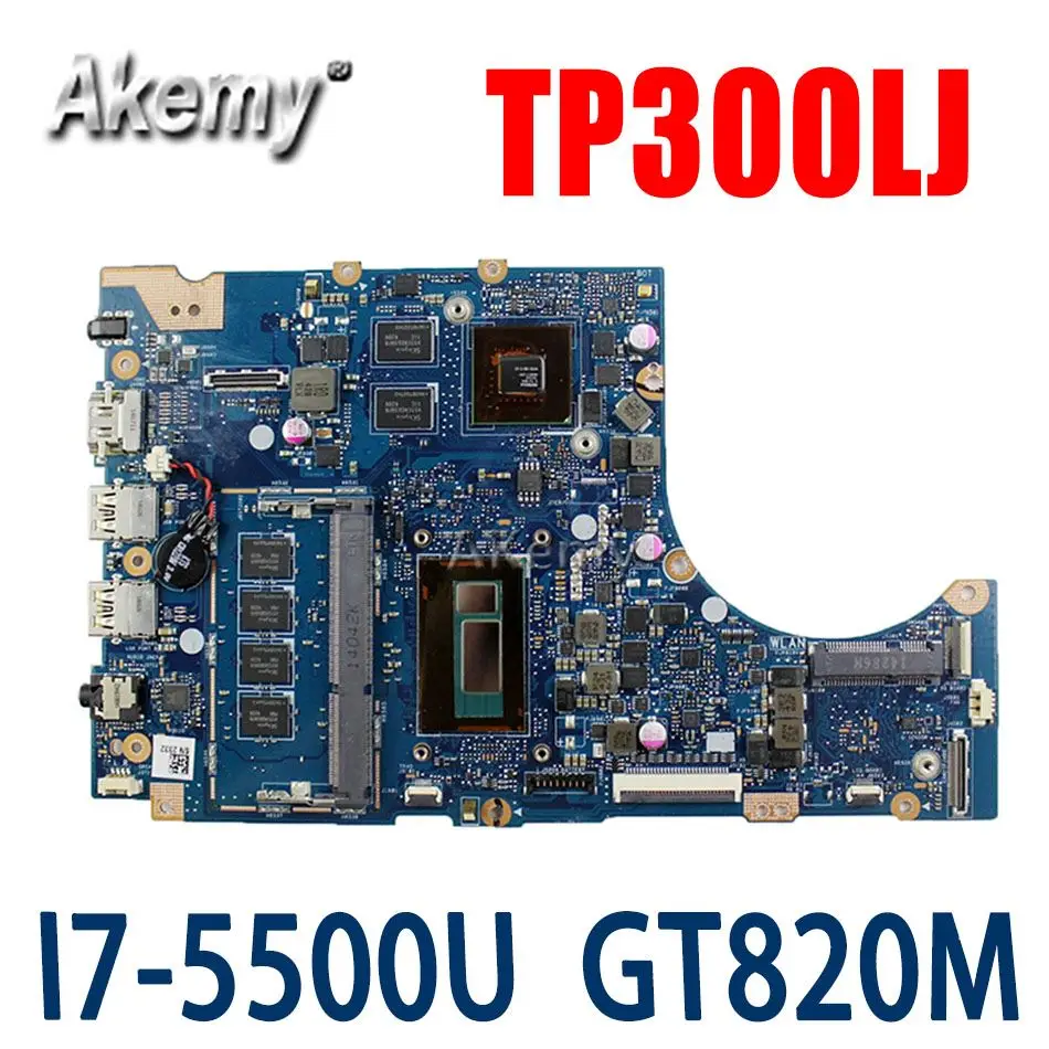

Amazoon TP300LJ материнская плата для ноутбука Asus TP300LJ TP300LD TP300L материнская плата 100% тестирование i7-5500 GT820M 4 Гб Оперативная память