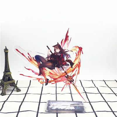Игра Arknights брелок Amiya Angelina Hoshiguma Соловей осада Техаса Lappland милый забавный мультфильм акриловый брелок ювелирные изделия - Цвет: 40