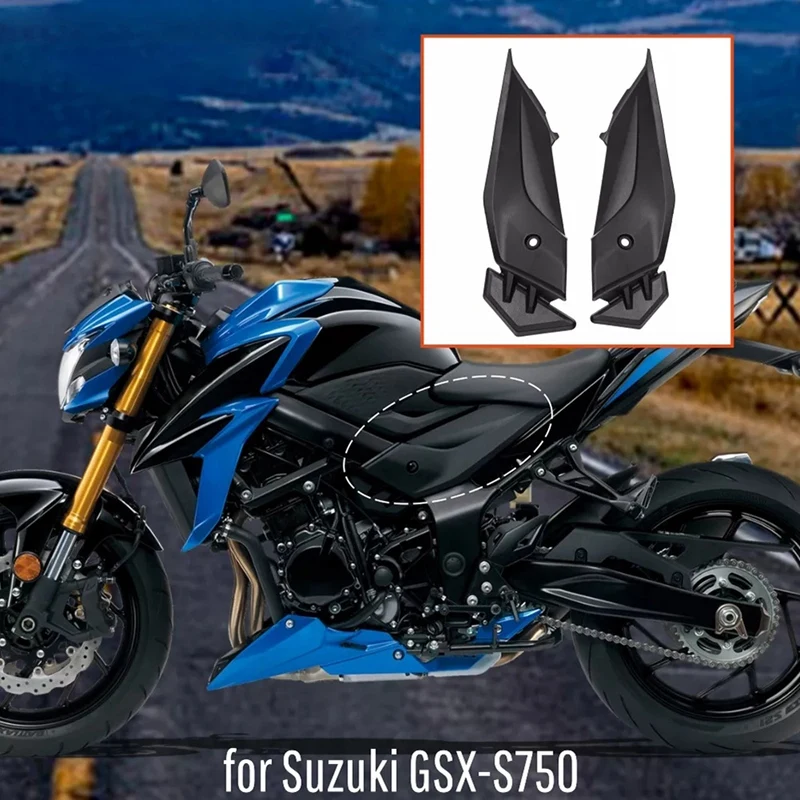

Motorcycle Seat Cushion Lower Side Panel Rear Tail Cover Side Cover Fairing for Suzuki GSX-S750 2017 -2021 Unpainted