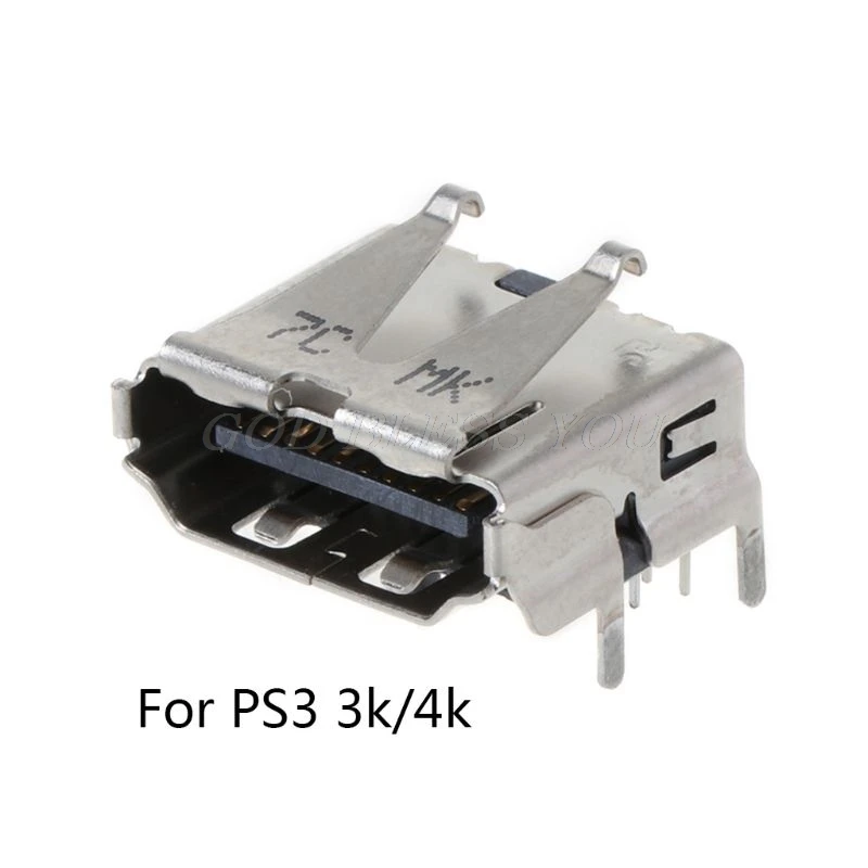 Для Playstation 3 PS3 HD PS Super Slim 3000 4000 3K 4K HDMI-совместимый порт Гнездо интерфейса разъема