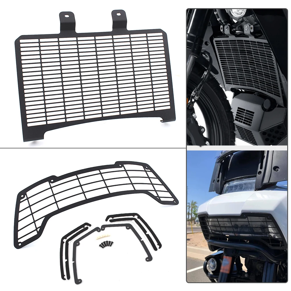 

Комбинированная решетка радиатора для мотоцикла, защитная решетка радиатора для Harley Pan America 1250 ADV PA1250 Special 21 +