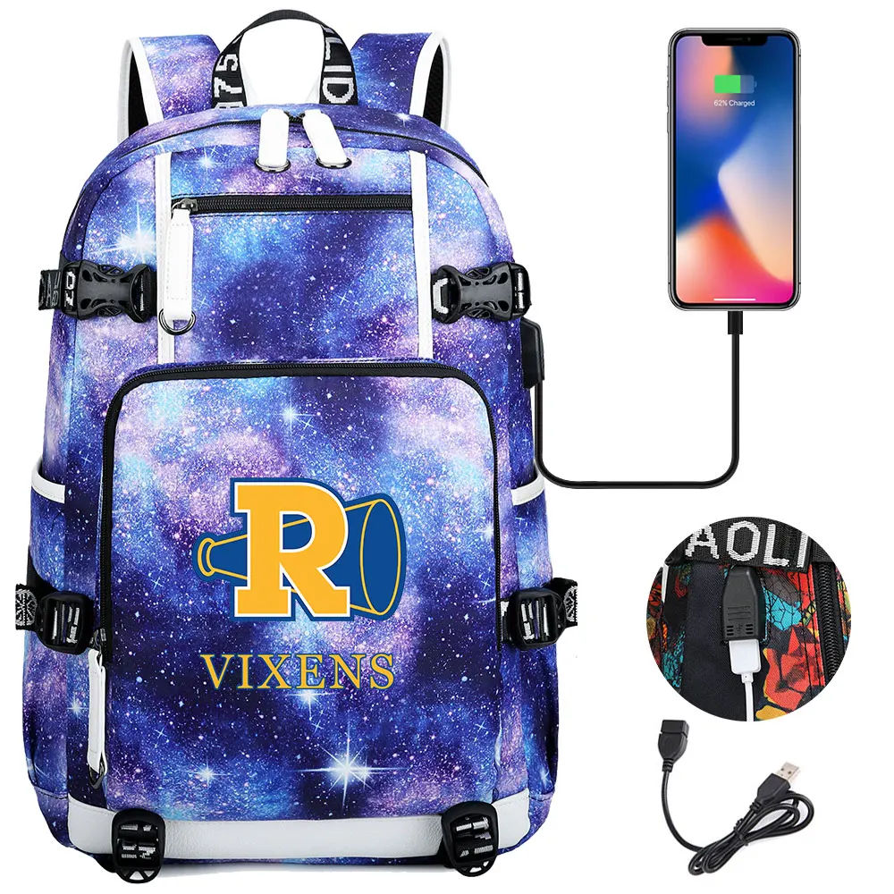 

New TV Series Riverdale Prints Boys Girls Kids School bag Women USB Laptop Backpack Canvas Men Bagpack Packsack Bookbag