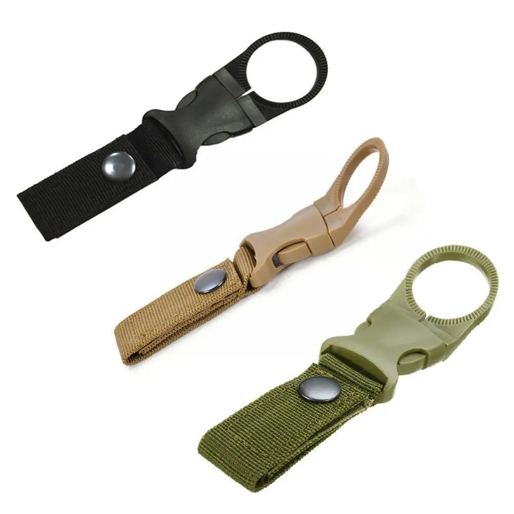 

1 Pcs Cup Hanging Buckle Portable Water Bottle Set Bottle With Outdoor Camping Mineral Holder Water Hiking For Backpacks R6O9