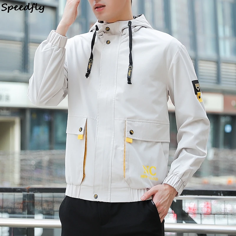 

Зимняя куртка 2020 Новинка Весна-Осень Повседневная приталенная спортивная Рабочая одежда с капюшоном Осень-зима 6376