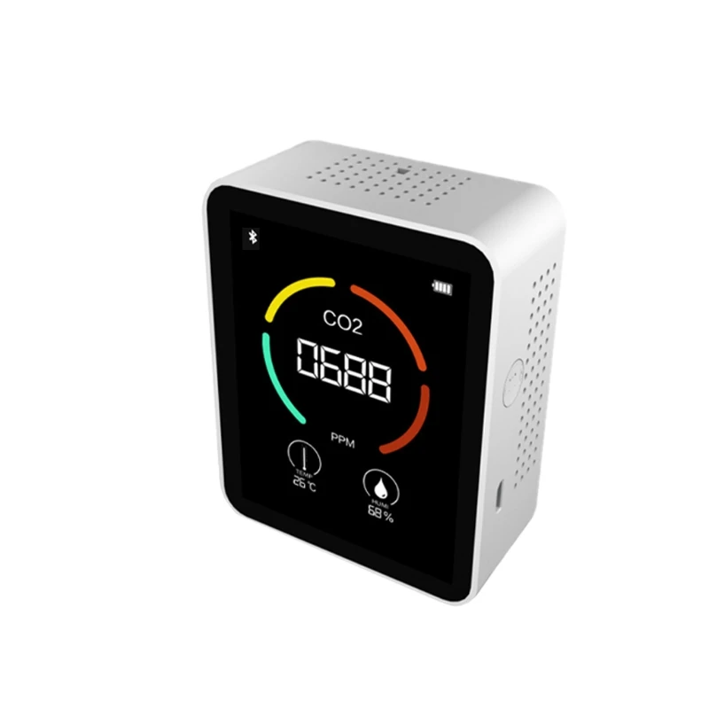 

M89B High Accurate Air Quality Meter Detects HCHO CO2 TVOC Humidity Temperature Meter Wifi Function & 60 Days Data-hold