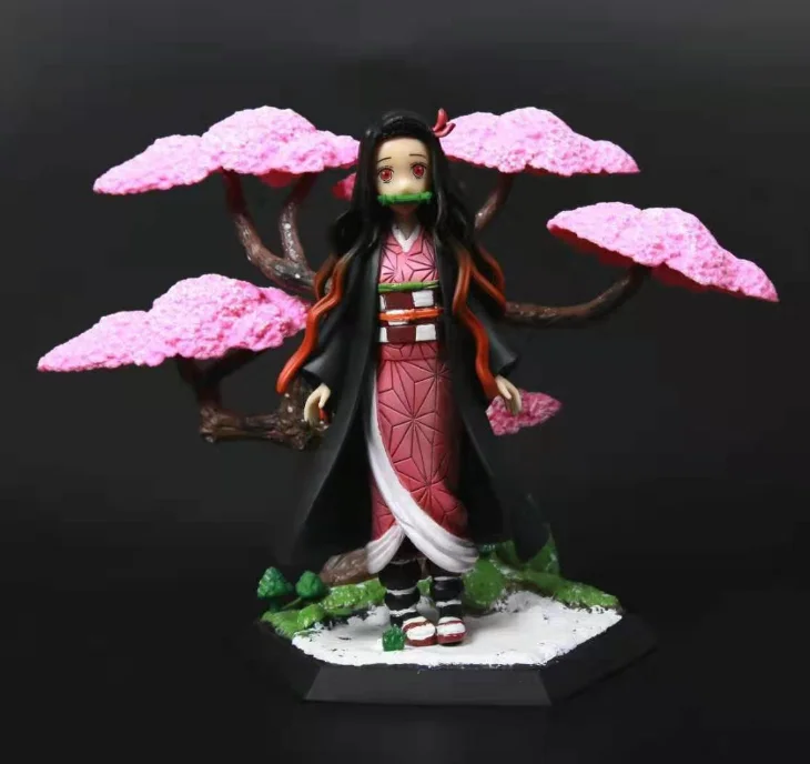 

GK Demon Slayer: Kimetsu no Yaiba 1/6 PVC Kamado Nezuko Action Figure Toys Collection Anime Figures Gifts for Kids Girls