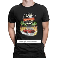 racing adventure tshirts mens cotton funny tee shirt crewneck out run 80s retro arcade game tees clothes gift