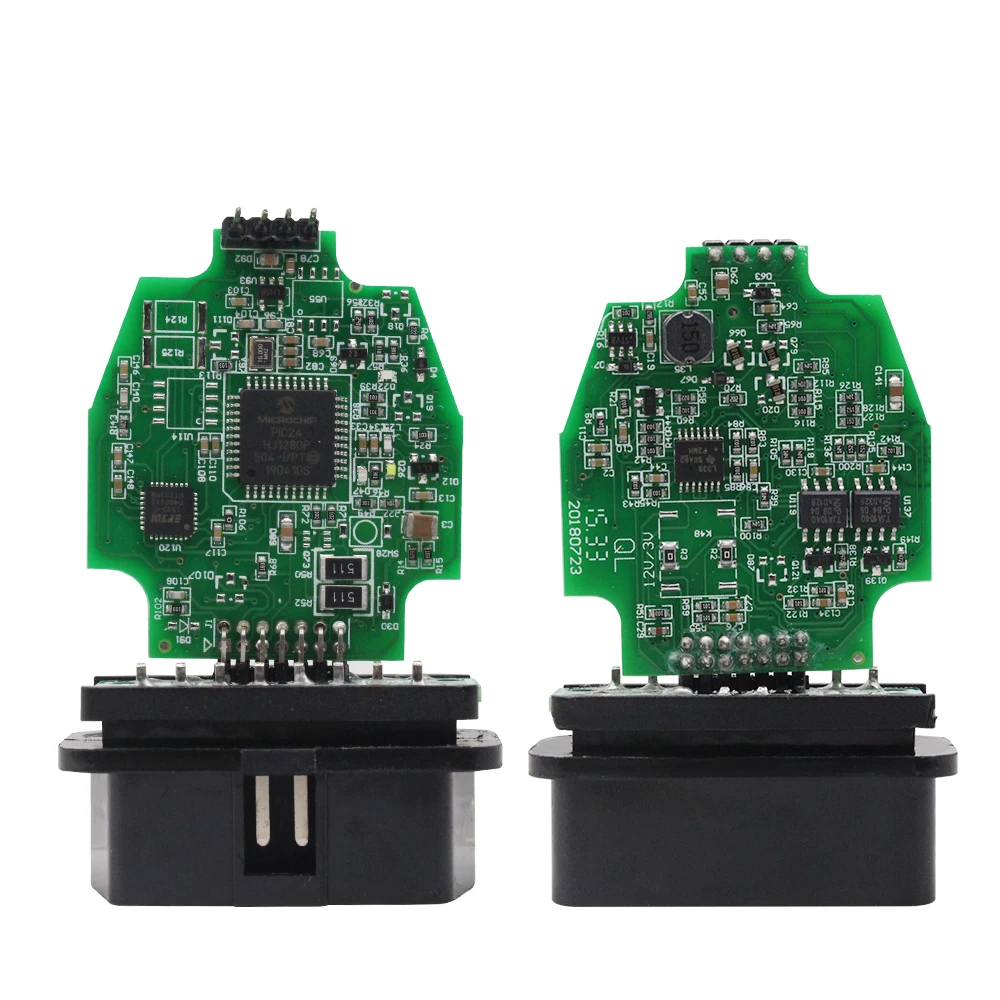 Автомобильный диагностический инструмент ELS27 FORScan V2.3.8 ELS Green PCB PIC24HJ128GP + FTDI Mircochip OBD2