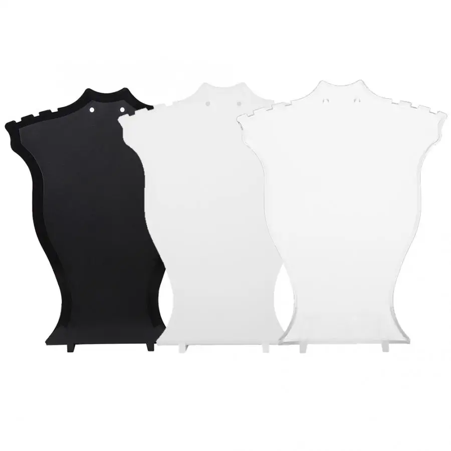 Ювелирный стенд 3 цвета подвеска ожерелье цепь держатель серьги Дисплей Стенд