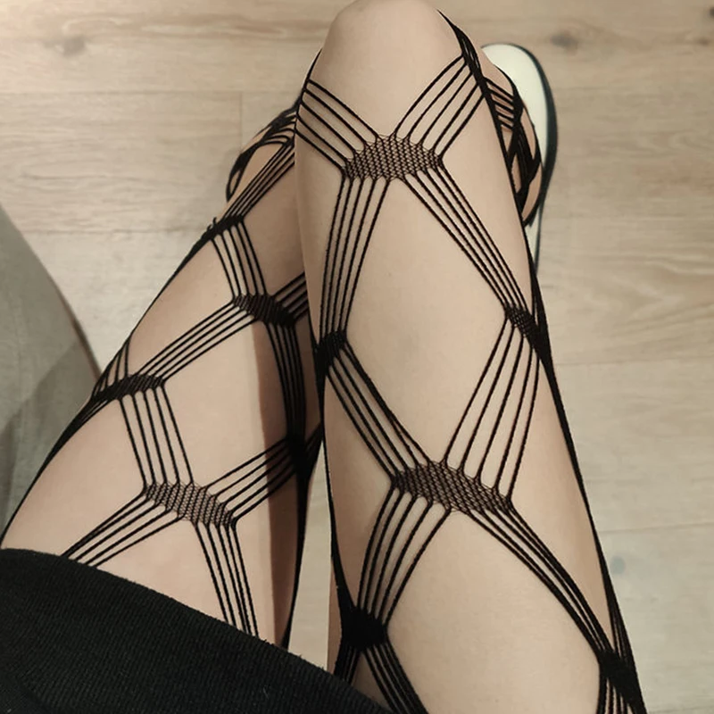 Женские колготки в японском стиле летние нейлоновые облегающие Чулочные изделия