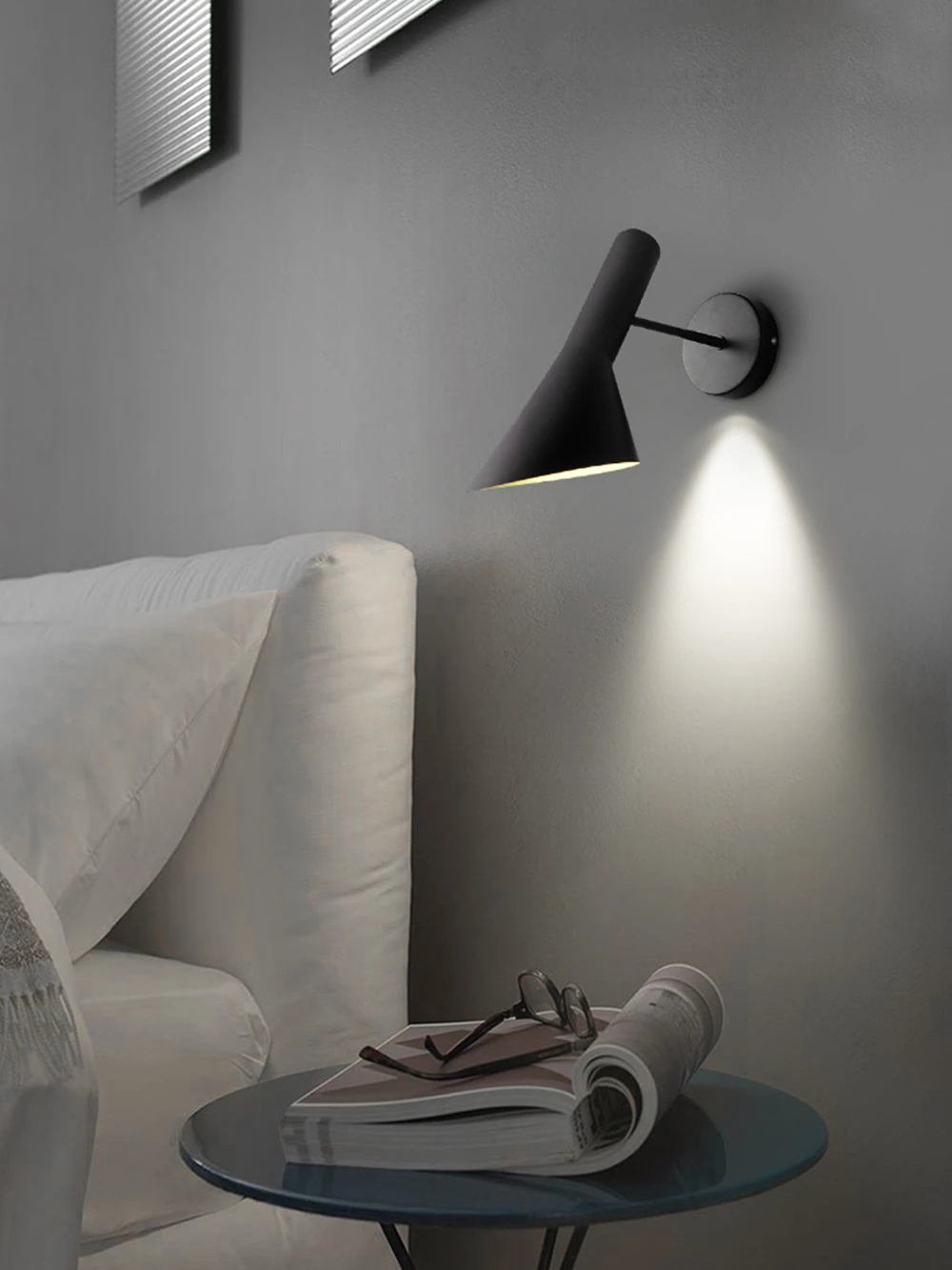 Goedkoop Moderne Minimalistische Decor Led Wandlamp Leesboek Lamp Nachtkastje Studie Nieuwe Design Verlichting Zal Innerlijke Persoonlijkheid Wandkandelaar