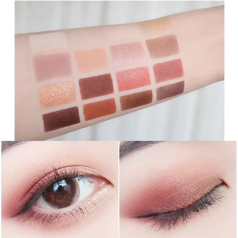 Новинка красивые блестящие тени для век макияж палитра металлическое мерцание