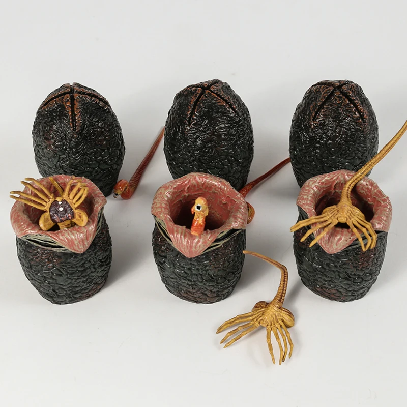 Чужой чужой яйцо лицевой грудь фигурка кукла ПВХ настольная игрушка модель -