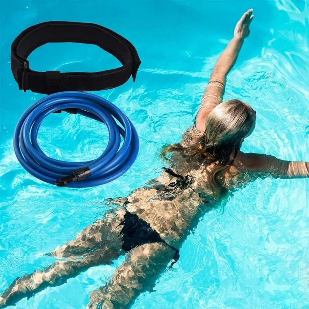 

New Children/Adult Swimming Belts|Pool Swimming Belts Adjustable Swimming Resistance Belts Without Counter Current System