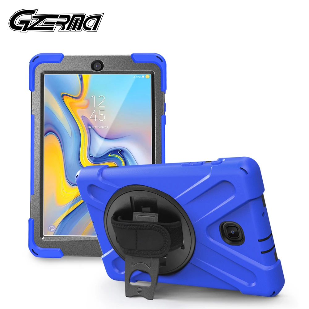 

GZERMA Case For Samsung Galaxy Tab A 8.0'' 2018 Tablet Funda 360 Rotating Stand Cover For Galaxy Tab A 8.0 2018 Case SM-T387