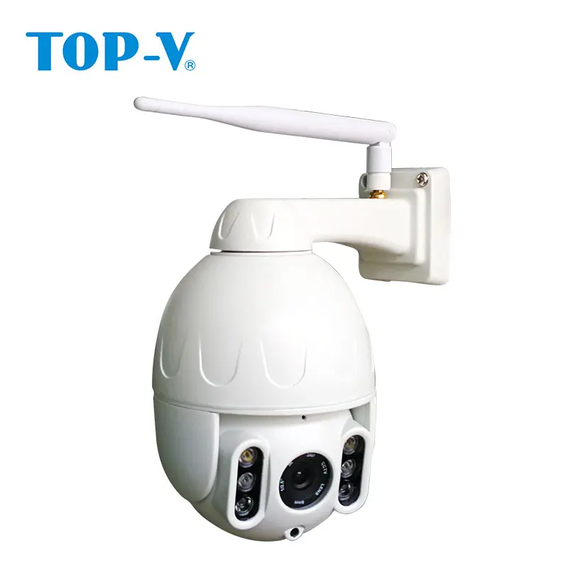 IP-камера 2 Мп PTZ IP66 водонепроницаемая с ночным видением двухстороннее аудио