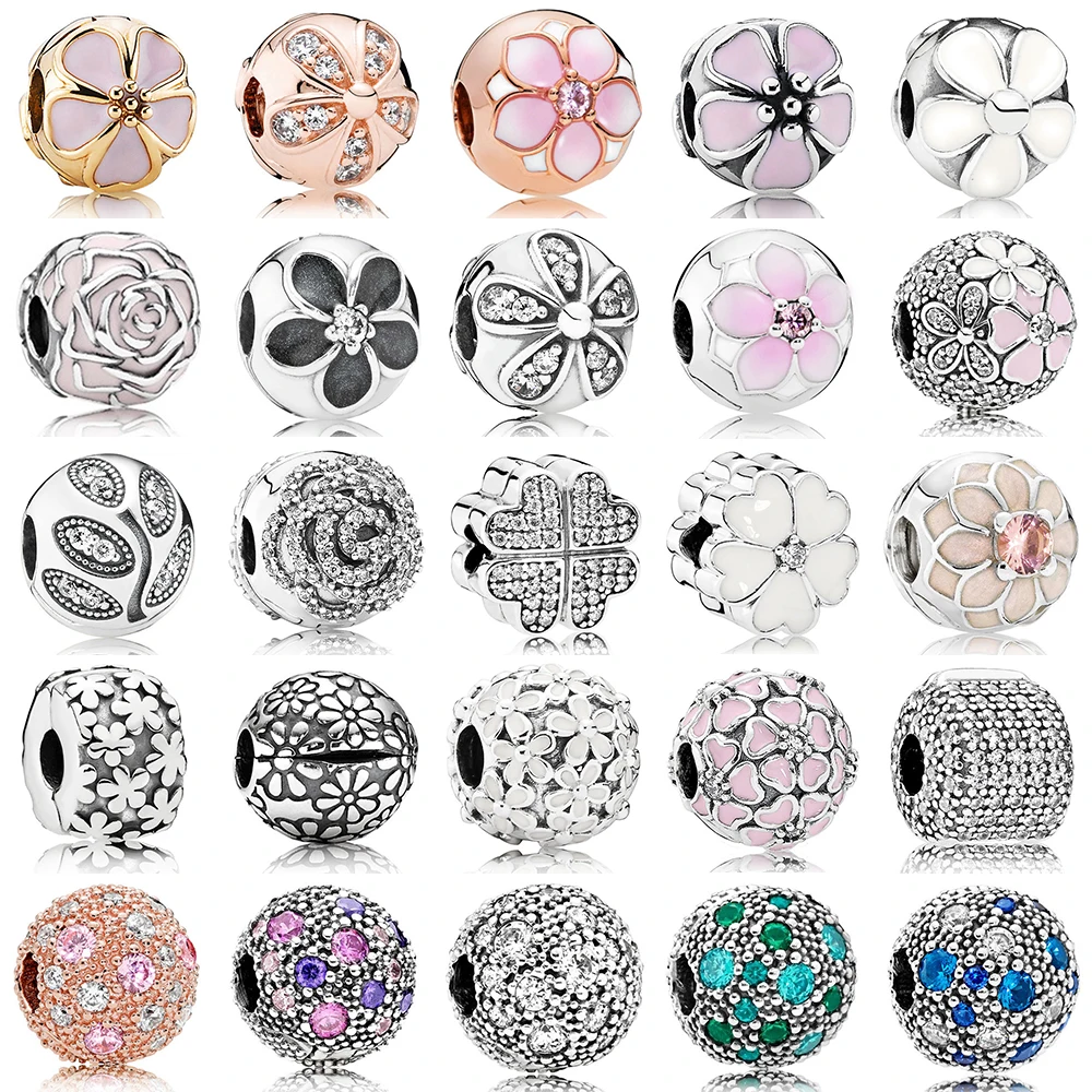 

Зажим для браслета «сделай сам», из серебра 100% пробы