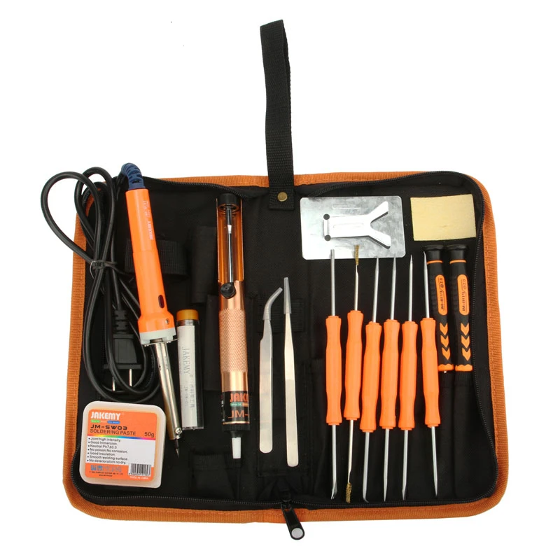 JAKEMY JM-P03 P04 Primary Finely Processed Portable DIY Repair Welding Tool Set soldering iron kit for mobile phone computer - Цвет: jm-p03