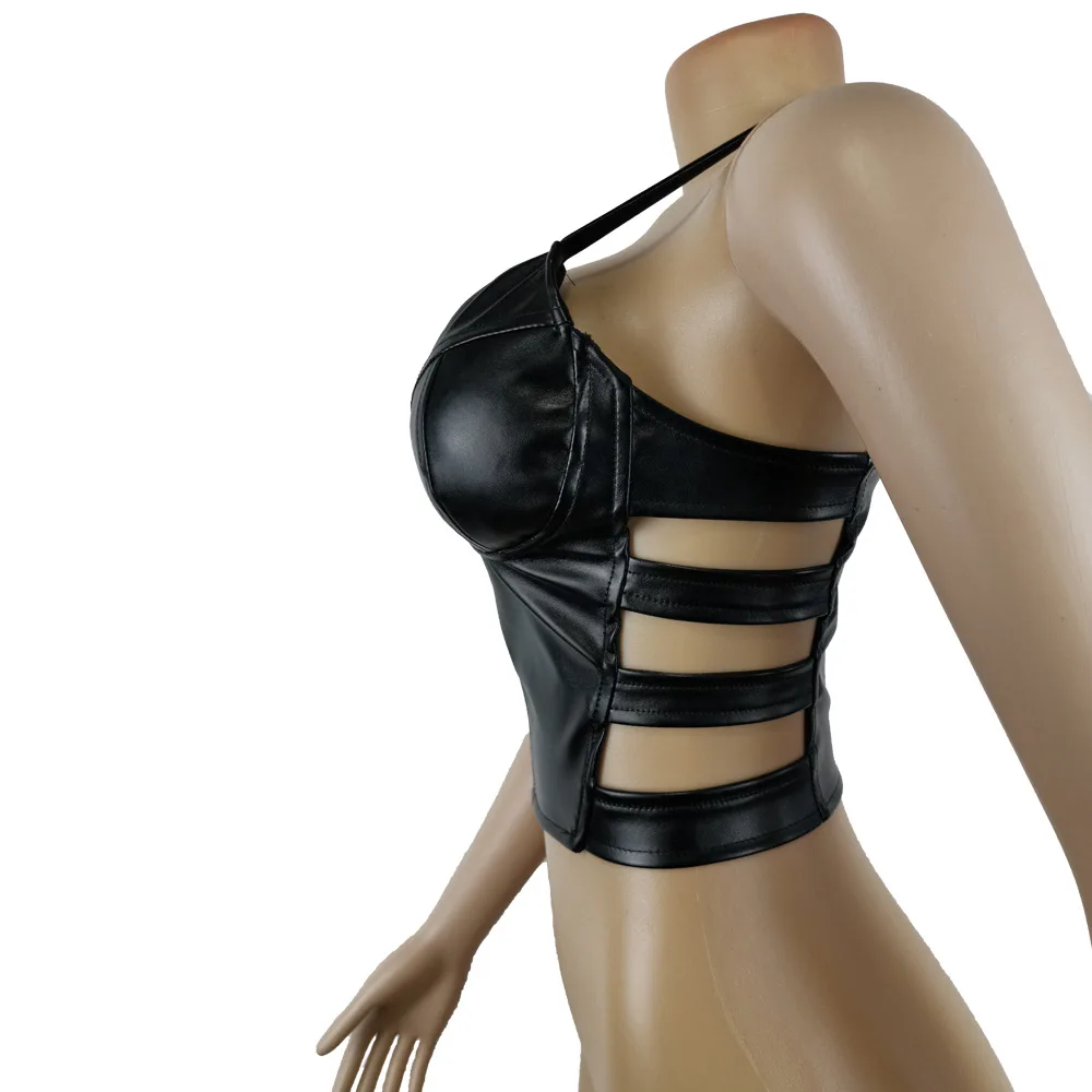 2021 открытое женское тонкий укороченный топ Модная одежда без рукавов Вечерние