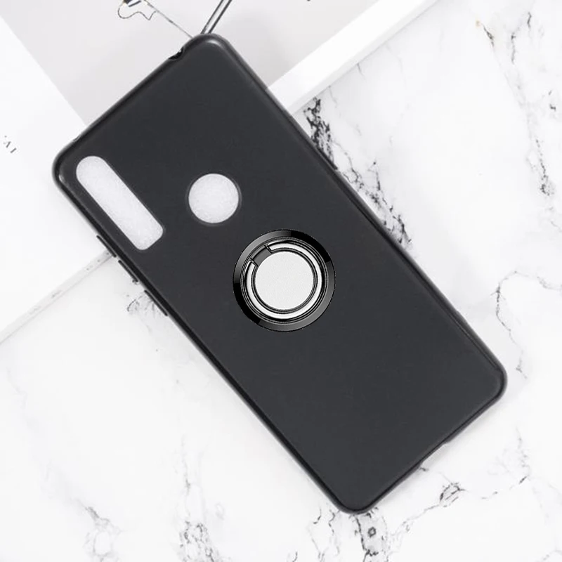Чехол с кольцом-держателем для Alcatel 3X 2019, мягкий силиконовый чехол из ТПУ для телефона Alcatel 3X2019, 5048Y, 5048A, 5048I