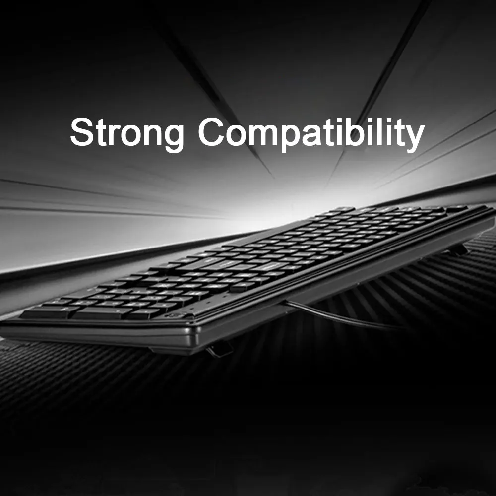 Hp K100 USB Проводная 109 клавиатура для компьютера Эргономичный дизайн офисная