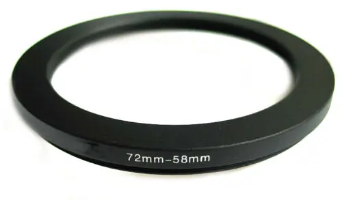 

72mm-58mm 72mm to 58mm 72- 58mm Step Up Ring Filter Adapter for For filters adapters LENS LENS hood LENS CAP