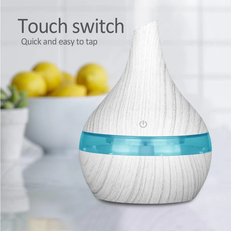 Деревянный увлажнитель воздуха 300 мл USB 7 цветов|Увлажнители воздуха| |