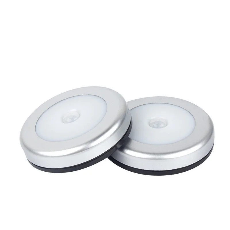 Cool Portable 6 LED Wireless Motion Sensor Night Light Battery-Powered with Sticker | Лампы и освещение