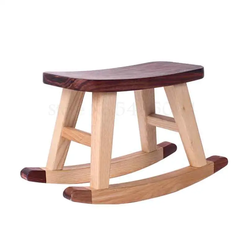 Детская троянская/сплошная лошадка-качалка детская эксклюзивная скамейка для