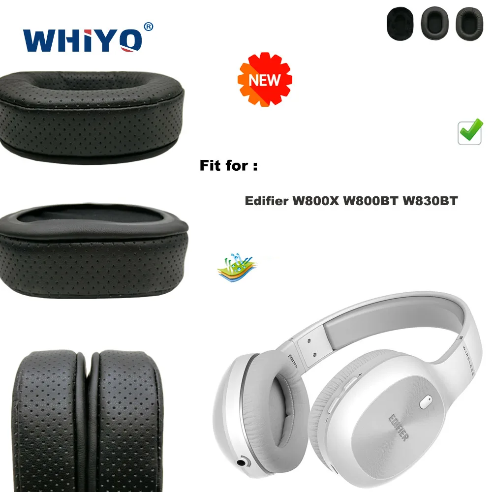 Новые обновленные Сменные амбушюры для наушников Edifier W800X W800BT W830BT Кожаная подушка