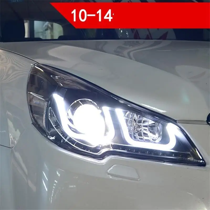 Daytime Running Lamp Exterior Parts Luces Led Para Auto Headlights Car Lights Assembly 10 11 12 13 14 FOR Subaru Outback | Автомобили и