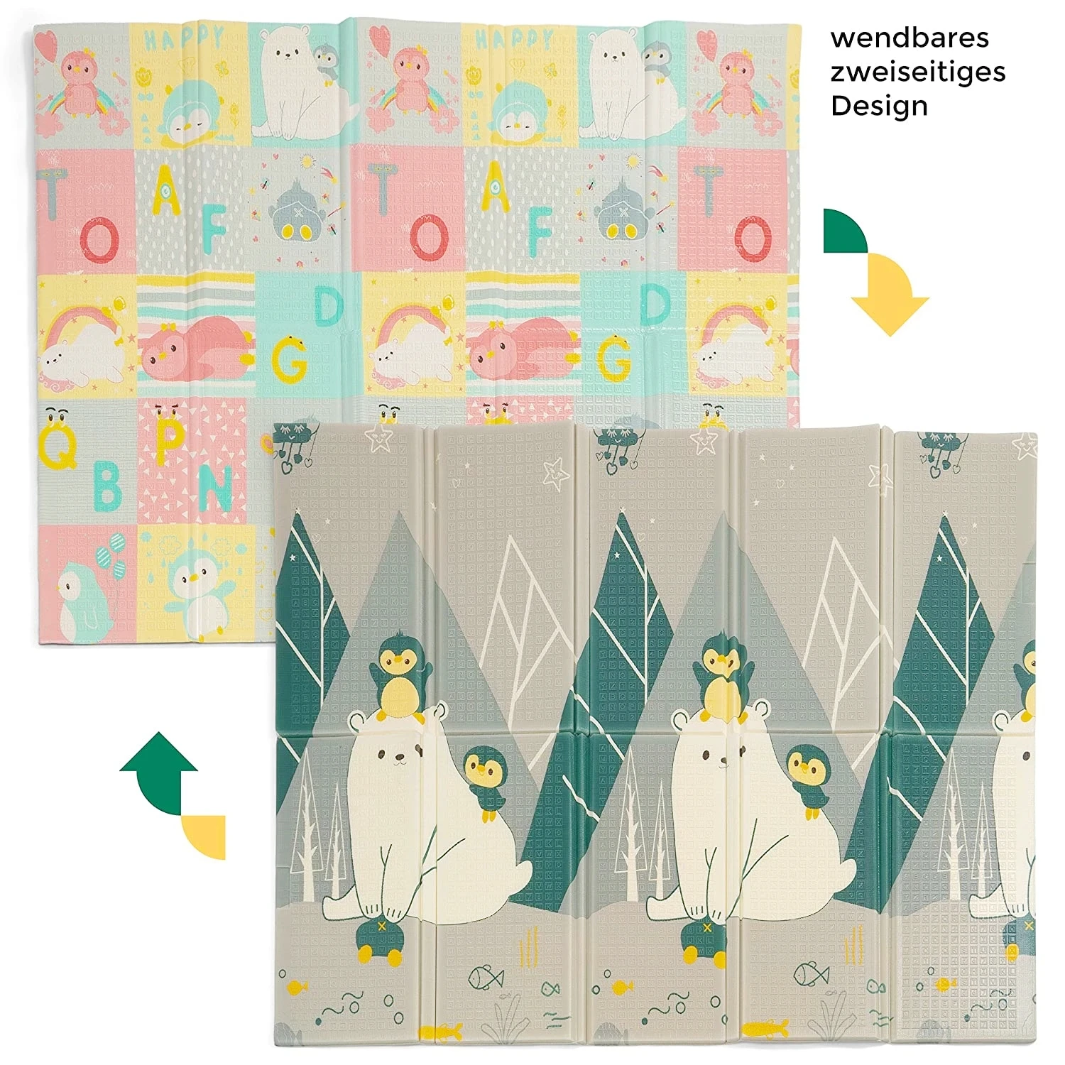 

XPE Baby Crawling Mat Thickening Environmental Protection Rug Playmat Double Surface Baby Carpet Foldable Children Mat Non-slip