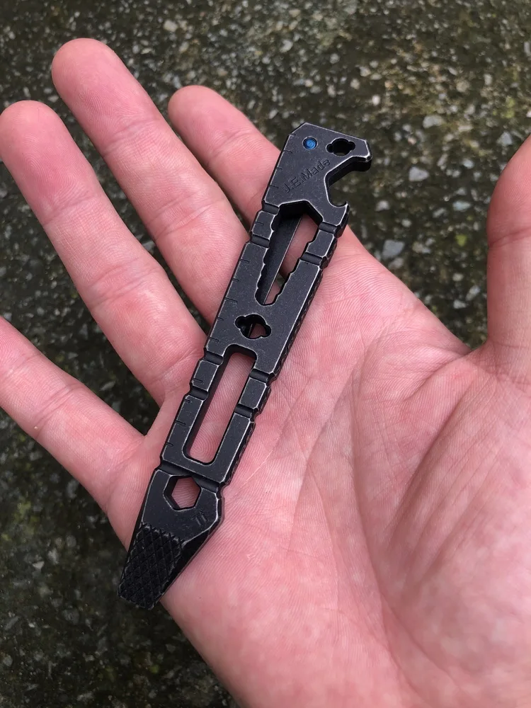 

Портативный штопор из титанового сплава EDC/CPM 3V Crowbar V2.0